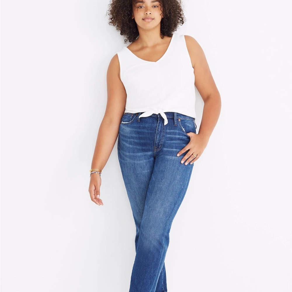 Madewell The High-Rise Slim Boy Jean 32